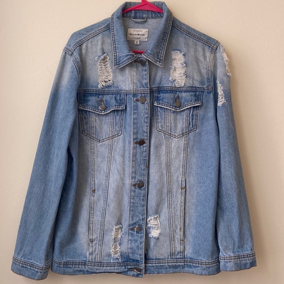 Haute Monde Jackets & Blazers - Women Denim jacket! Long length